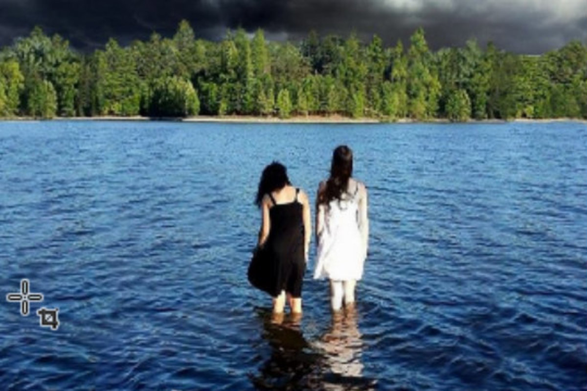 Senior Larisa Kaplan submitted the photograph for the cover of last year's literary magazine. Graphic artists are encouraged to submit their work.